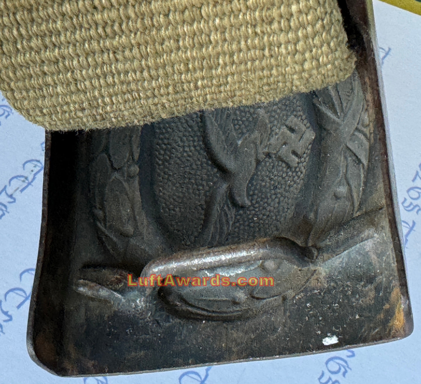 Tropical Web Belt Complete w/Buckle and D Ring Luftwaffe