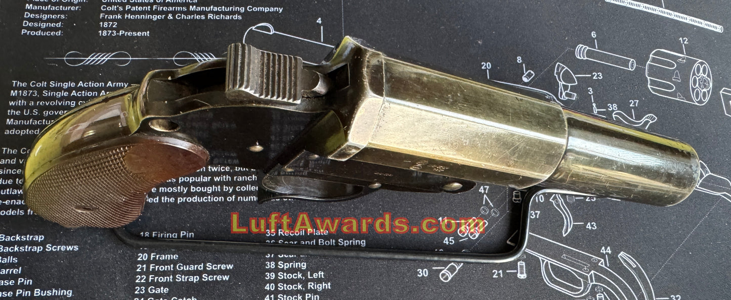 Leuchtpistole 34 Walther Flare Gun Typical Luftwaffe Carry