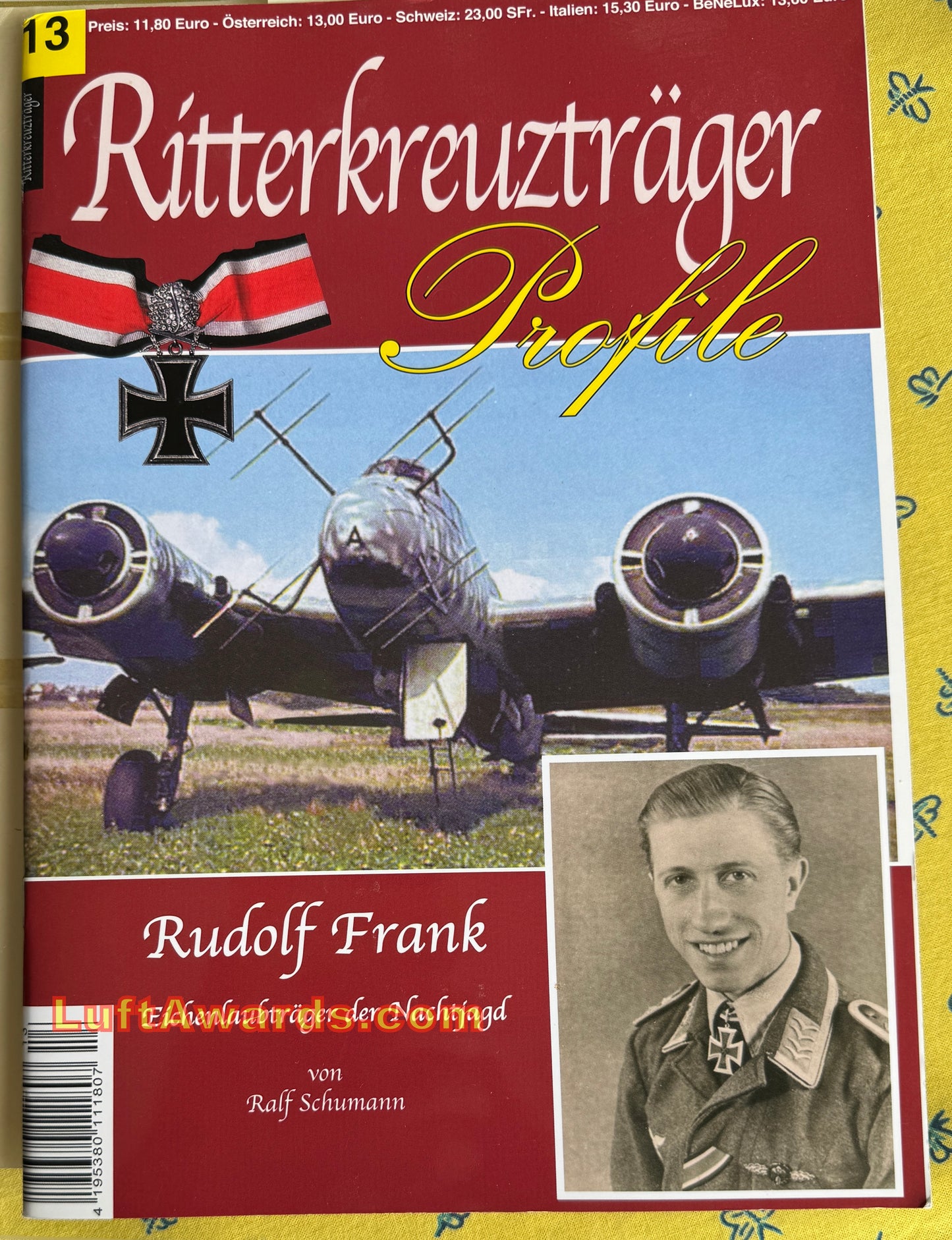 Z NFS Honor Goblet Document to RK with Oaks Winner Nachtjagdgeschwader CONTROVERSIAL