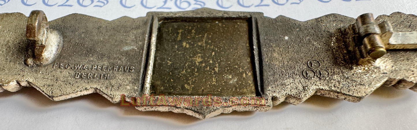 CCC Close Combat Clasp Silver FLL