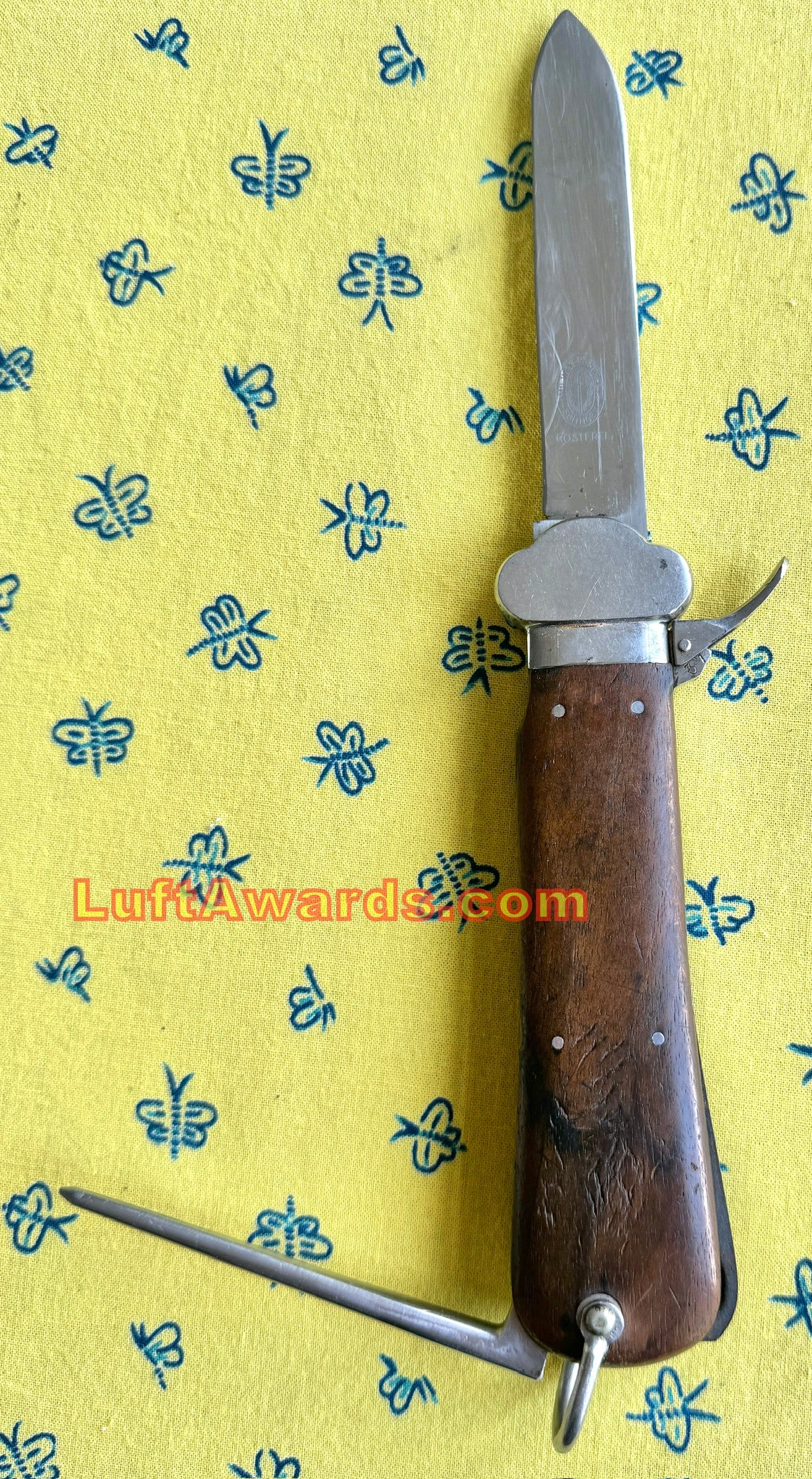 Gravity Knife Luftwaffe Paul Weyersburg Fliegerkappmesser