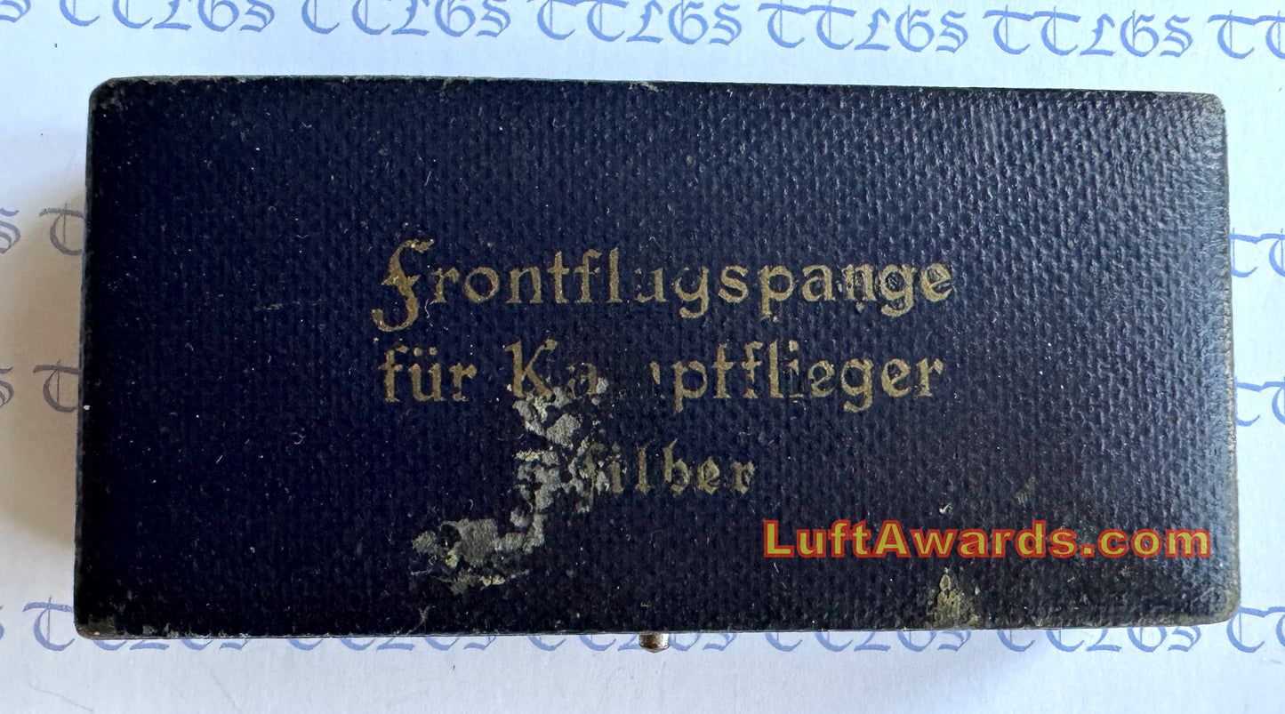 Luftwaffe Silver Bomber Clasp L/57 Boerger & Co Cased