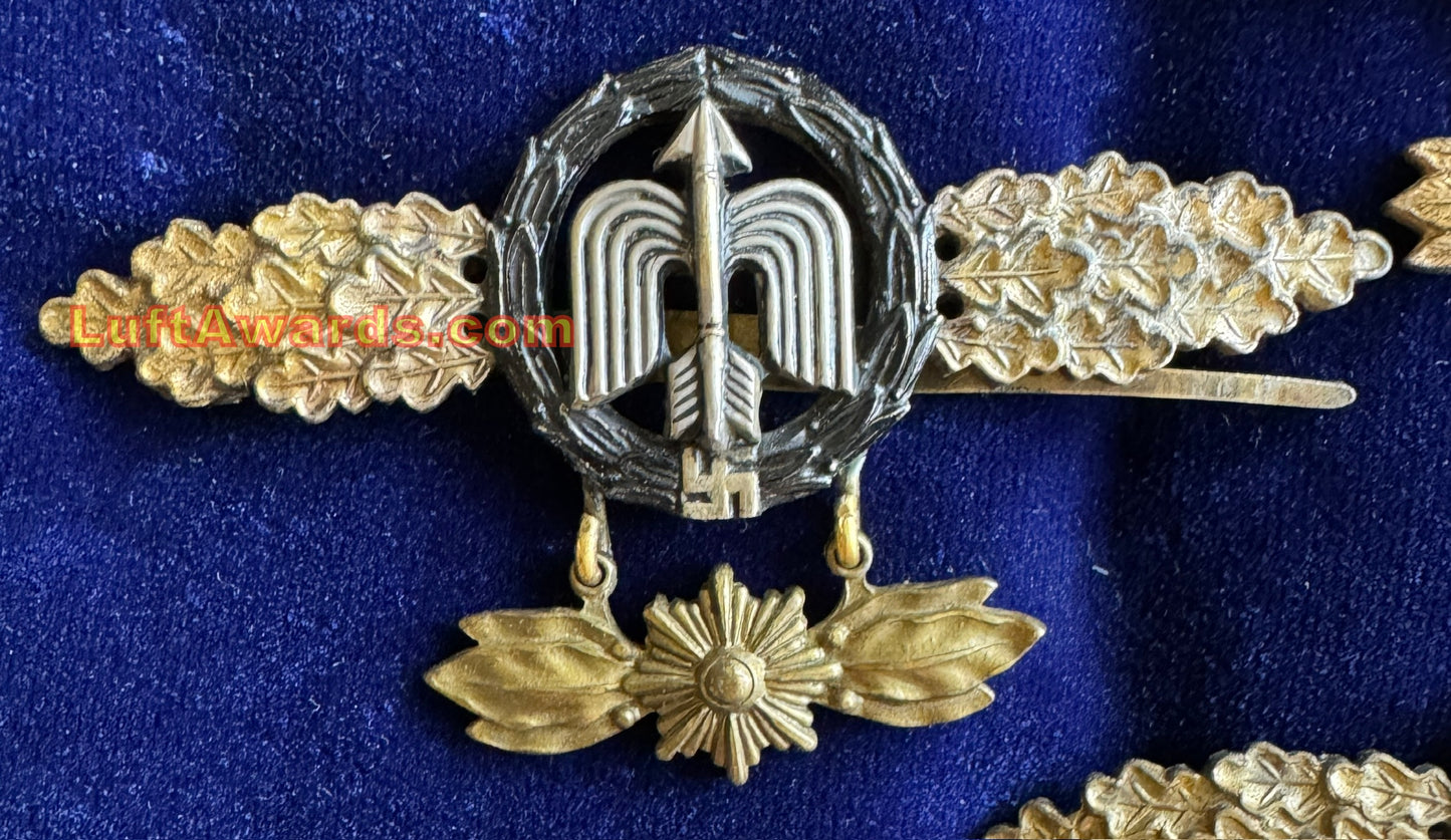 A NJG Nachtjagd Clasps Entire Set