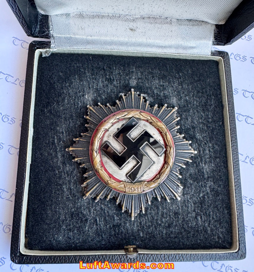 A German Cross Cased in Gold Deschler (Heavy) PRICE REDUCED