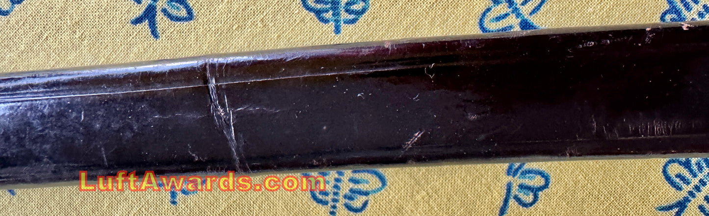 Japanese WWII Naval Officer's Sword EXC++ Clean Blade/Scabbard
