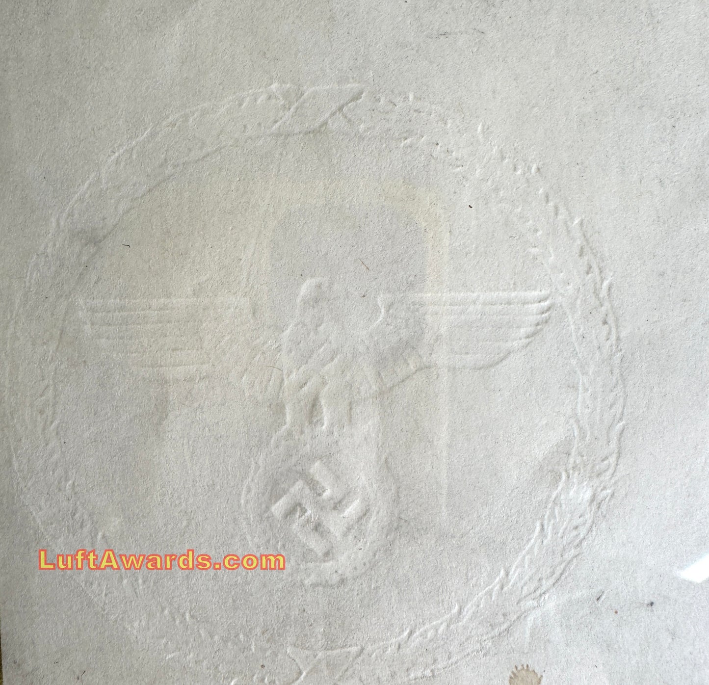 Z NFS Honor Goblet Document to RK with Oaks Winner Nachtjagdgeschwader CONTROVERSIAL