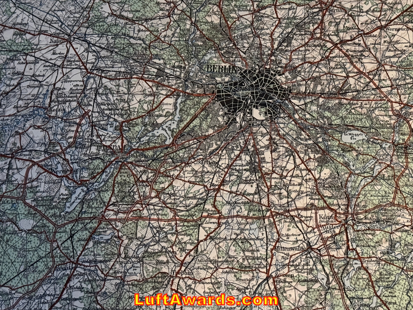 COMPLETE Set of 94Third Reich Luftwaffe Flight Maps