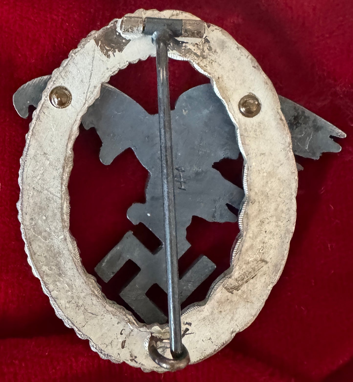 X-Sold Luftwaffe Assmann Observers Badge