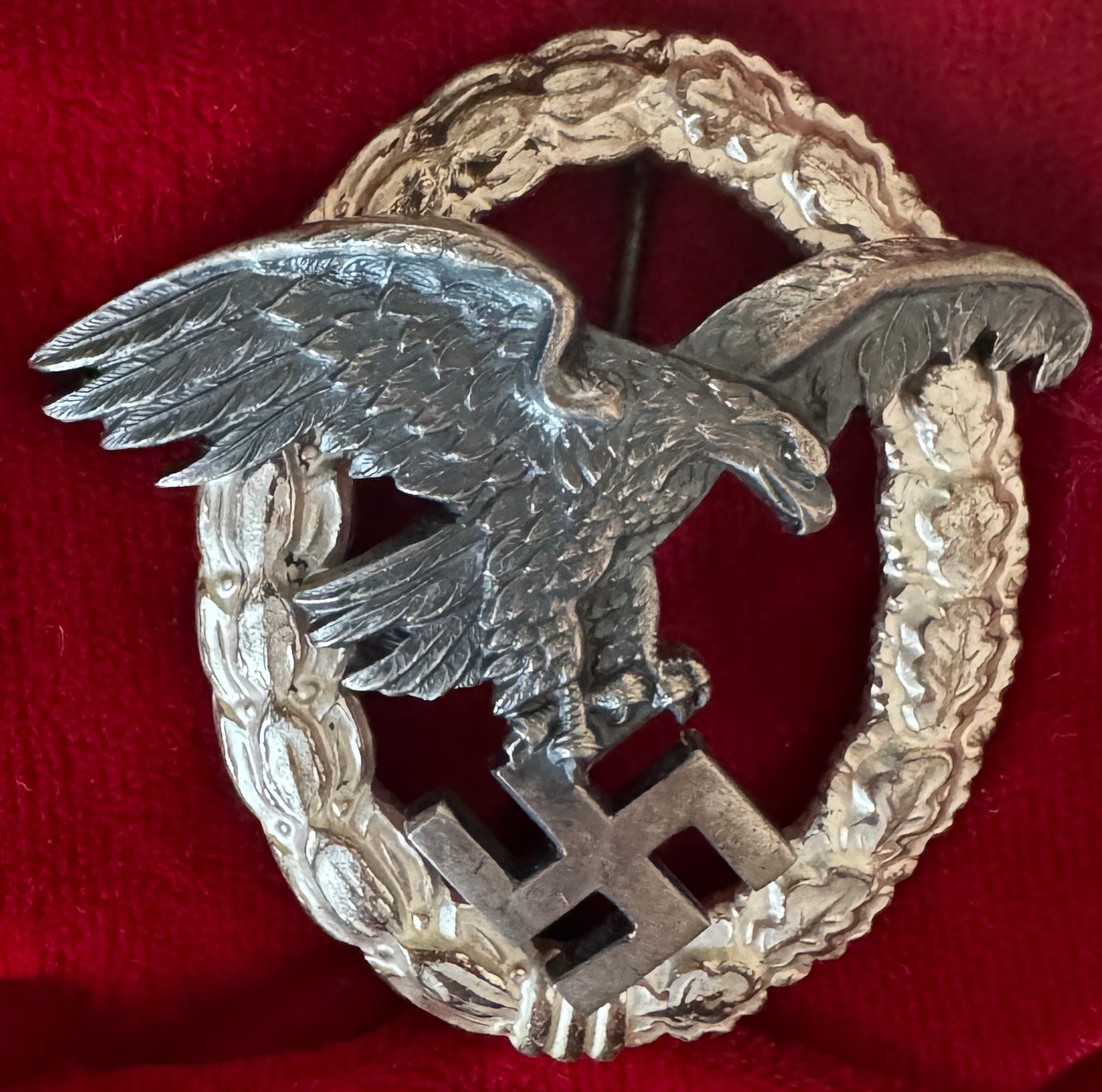 X-Sold Luftwaffe Assmann Observers Badge