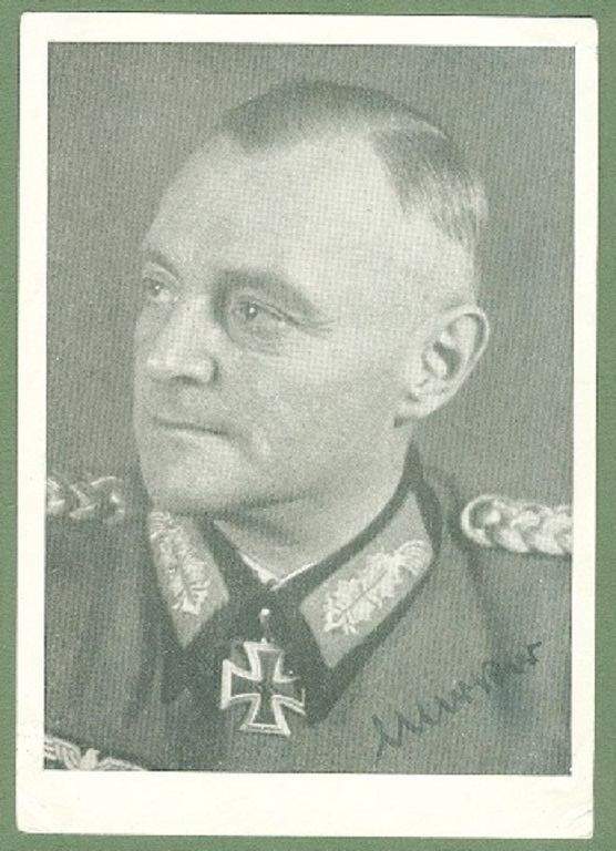 AA RK Winner DKiG Cup to Oberst Future General Ludwig Merker Ritterkreuz Träger Knights Cross