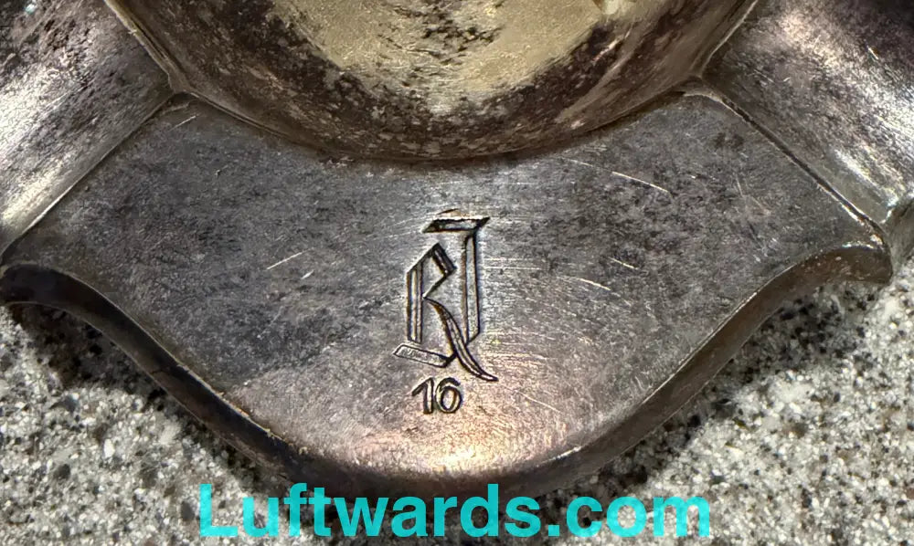 Jaeger Regiment 16 Wellner Match and Ashtray - Silver Silver Awards